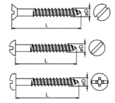 TORNILLO PARA MADERA